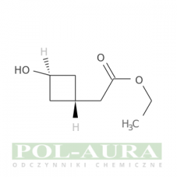 Cyclobutaneacetic acid, 3-hydroxy-, ethyl ester, trans-/ 97% [1408075-85-3]