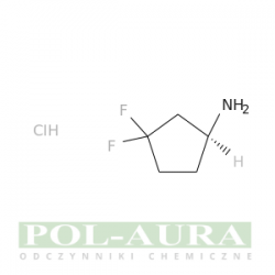 Cyklopentanamina, 3,3-difluoro-, chlorowodorek (1:1), (1s)-/ 97% [1408148-48-0]