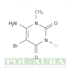 2,4(1h,3h)-pirymidynodion, 6-amino-5-bromo-1-metylo-/ 98% [14094-37-2]