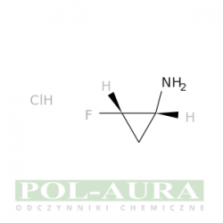 Cyklopropanamina, 2-fluoro-, chlorowodorek, (1r,2s)- (9ci)/ 98% [141042-21-9]