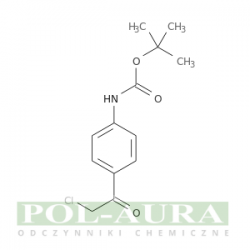 Carbamic acid, N-[4-(2-chloroacetyl)phenyl]-, 1,1-dimethylethyl ester/ 95% [1414959-14-0]