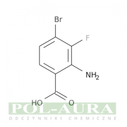 Kwas benzoesowy, 2-amino-4-bromo-3-fluoro-/ min. 97% [1416013-62-1]