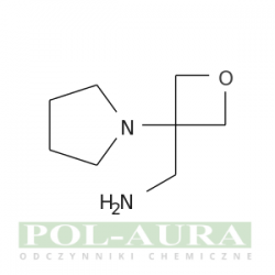 3-oksetanometanoamina, 3-(1-pirolidynylo)-/ 97% [1416323-30-2]