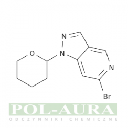 1h-pyrazolo[4,3-c]pirydyna, 6-bromo-1-(tetrahydro-2h-piran-2-ylo)-/ 97% [1416713-37-5]