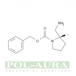 Kwas 1-pirolidynokarboksylowy, 2-(aminometylo)-, ester fenylometylowy, (2s)-/ 98% [141774-68-7]