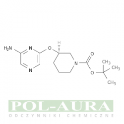 1-Piperidinecarboxylic acid, 3-[(6-amino-2-pyrazinyl)oxy]-, 1,1-dimethylethyl ester, (3R)-/ 95% [1417789-26-4]