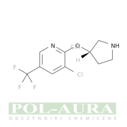 Pyridine, 3-chloro-2-[(3S)-3-pyrrolidinyloxy]-5-(trifluoromethyl)-, hydrochloride (1:1)/ 95% [1417789-61-7]