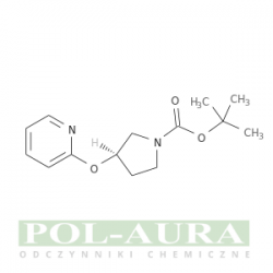 Kwas 1-pirolidynokarboksylowy, 3-(2-pirydynyloksy)-, ester 1,1-dimetyloetylowy, (3r)-/ 95% [1417789-79-7]