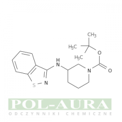 1-Piperidinecarboxylic acid, 3-(1,2-benzisothiazol-3-ylamino)-, 1,1-dimethylethyl ester/ 95% [1417793-61-3]