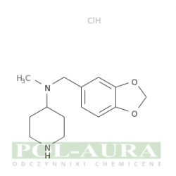 4-Piperidinamine, N-(1,3-benzodioxol-5-ylmethyl)-N-methyl-, hydrochloride (1:1)/ 95% [1417793-97-5]