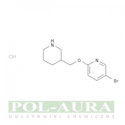 Pyridine, 5-bromo-2-(3-piperidinylmethoxy)-, hydrochloride (1:1)/ 95% [1417794-30-9]