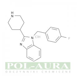 1H-Benzimidazole, 1-[(4-fluorophenyl)methyl]-2-(4-piperidinyl)-, hydrochloride (1:1)/ 95% [1420975-03-6]