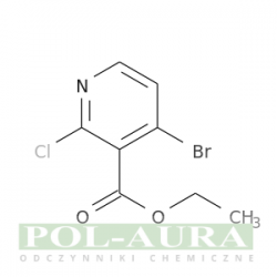 3-Pyridinecarboxylic acid, 4-bromo-2-chloro-, ethyl ester/ min. 95% [1421621-12-6]