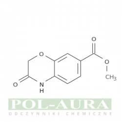 Kwas 2h-1,4-benzoksazyno-7-karboksylowy, 3,4-dihydro-3-okso-, ester metylowy/ 98% [142166-00-5]