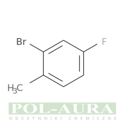 Benzen, 2-bromo-4-fluoro-1-metylo-/ 98% [1422-53-3]