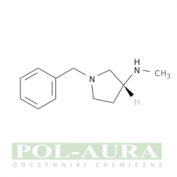 3-pirolidynamina, n-metylo-1-(fenylometylo)-, (3r)-/ 95% [144043-17-4]