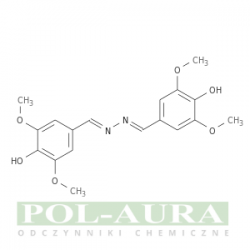 Benzaldehyd, 4-hydroksy-3,5-dimetoksy-, 2-[(4-hydroksy-3,5-dimetoksyfenylo)metyleno]hydrazon/ 98% [14414-32-5]
