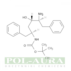 Kwas karbaminowy, n-[(1s,3s,4s)-4-amino-3-hydroksy-5-fenylo-1-(fenylometylo)pentylo]-, ester 1,1-dimetyloetylowy/ 98% [144163-85-9 ]