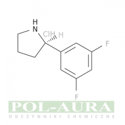 Pirolidyna, 2-(3,5-difluorofenylo)-, chlorowodorek (1:1), (2r)-/ 95% [1443538-50-8]