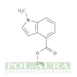 Kwas 1h-indolo-4-karboksylowy, 1-metylo-, ester metylowy/ 98% [1444-12-8]