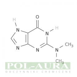 6h-puryno-6-on, 2-(dimetyloamino)-1,9-dihydro-/ 95% [1445-15-4]