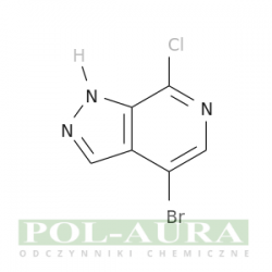 1h-pyrazolo[3,4-c]pirydyna, 4-bromo-7-chloro-/ 97% [1446222-51-0]