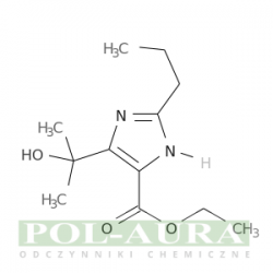 Kwas 1h-imidazolo-5-karboksylowy, 4-(1-hydroksy-1-metyloetylo)-2-propylo-, ester etylowy/ 96% [144689-93-0]
