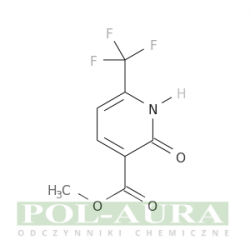 Kwas 3-pirydynokarboksylowy, 1,2-dihydro-2-okso-6-(trifluorometylo)-, ester metylowy/ 98% [144740-55-6]