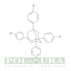 Tricyklo[3.3.1.13,7]dekan, 1,3,5,7-tetrakis(4-bromofenylo)-/ 98% [144970-36-5]