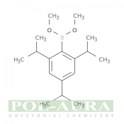 Kwas boronowy, b-[2,4,6-tris(1-metyloetylo)fenylo]-, ester dimetylowy/ 95% [145434-22-6]