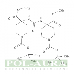 1,3-di[n-boc-4-(metoksykarbonylo)-4-piperydylo]mocznik/ 95% [1456821-62-7]