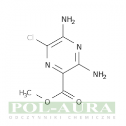 Kwas 2-pirazynokarboksylowy, 3,5-diamino-6-chloro-, ester metylowy/ 98% [1458-01-1]