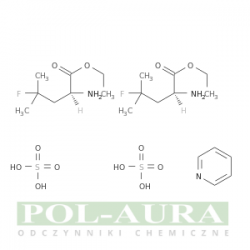 L-leucyna, 4-fluoro-, ester etylowy, kompd. z pirydyną, siarczan (2:1:2)/ 95% [1459196-65-6]