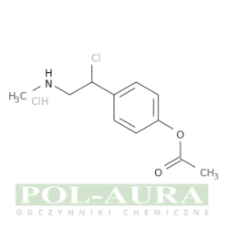 Phenol, 4-[1-chloro-2-(methylamino)ethyl]-, 1-acetate, hydrochloride (1:1)/ 97% [14593-25-0]