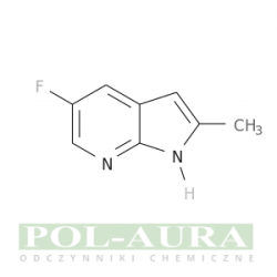 1h-pirolo[2,3-b]pirydyna, 5-fluoro-2-metylo-/ 97% [145934-92-5]