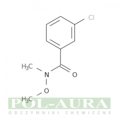 Benzamid, 3-chloro-n-metoksy-n-metylo-/ 95% [145959-21-3]