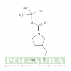 1-Pyrrolidinecarboxylic acid, 3-(methoxymethyl)-, 1,1-dimethylethyl ester/ 95% [146257-05-8]
