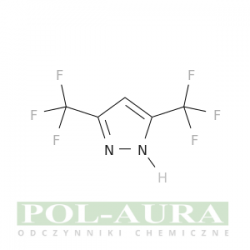 1h-pirazol, 3,5-bis(trifluorometylo)-/ 98% [14704-41-7]