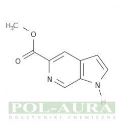 Kwas 1h-pirolo[2,3-c]pirydyno-5-karboksylowy, ester metylowy/ 97% [147071-00-9]