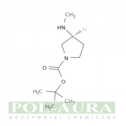 Kwas 1-pirolidynokarboksylowy, 3-(metyloamino)-, ester 1,1-dimetyloetylowy, (3s)-/ 98% [147081-59-2]