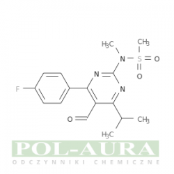 Metanosulfonamid, n-[4-(4-fluorofenylo)-5-formylo-6-(1-metyloetylo)-2-pirymidynylo]-n-metylo-/ 98% [147118-37-4]