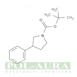 Kwas 1-pirolidynokarboksylowy, ester 3-fenylo-, 1,1-dimetyloetylowy/ 95% [147410-43-3]