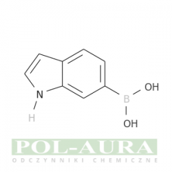 Kwas boronowy, b-1h-indol-6-ilo-/ 98% [147621-18-9]