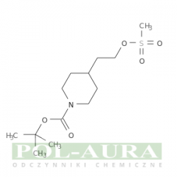 Kwas 1-piperydynokarboksylowy, 4-[2-[(metylosulfonylo)oksy]etylo]-, ester 1,1-dimetyloetylowy/ 97% [147699-19-2]