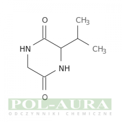 2,5-piperazynodion, 3-(1-metyloetylo)-/ 97% [14771-77-8]