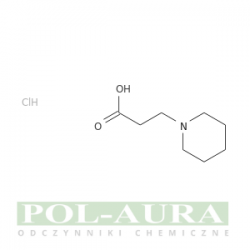 Kwas 1-piperydynopropanowy, chlorowodorek (1:1)/ 97% [14788-15-9]