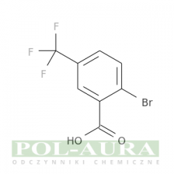 Kwas benzoesowy, 2-bromo-5-(trifluorometylo)-/ 98% [1483-56-3]