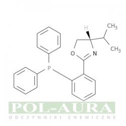 Oksazol, 2-[2-(difenylofosfino)fenylo]-4,5-dihydro-4-(1-metyloetylo)-, (4s)-/ 98% [148461-14-7]