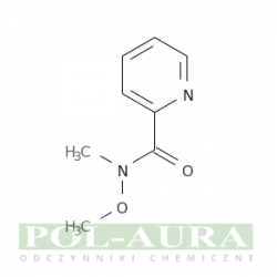 2-Pyridinecarboxamide, N-methoxy-N-methyl-/ 95% [148493-07-6]