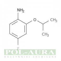 Benzenamina, 4-fluoro-2-(1-metyloetoksy)-/ 97% [148583-65-7]